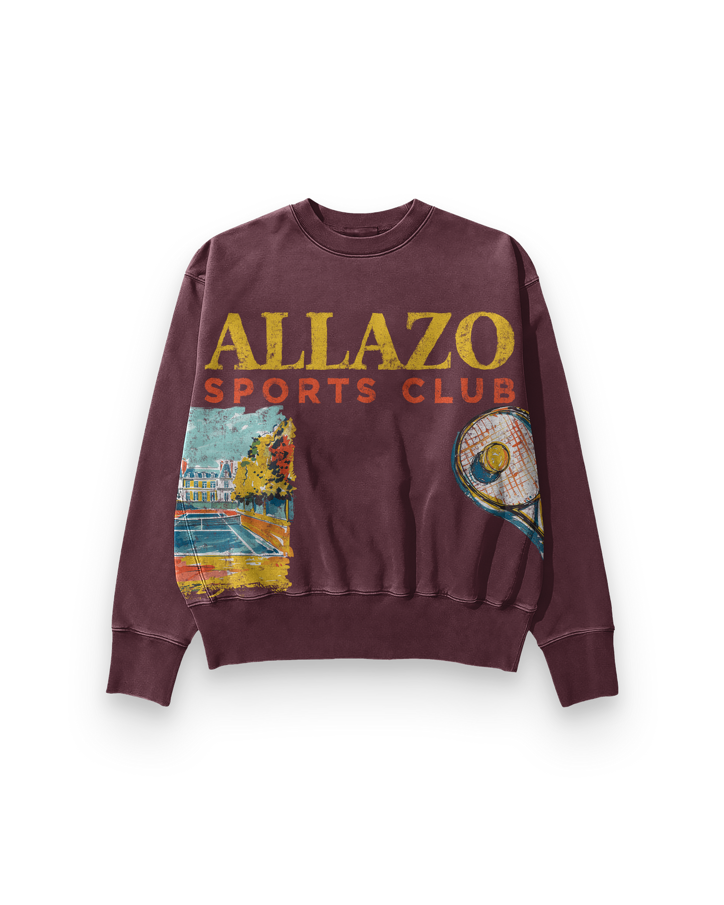 Allazo Sports Club Crew Neck Sweatshirt