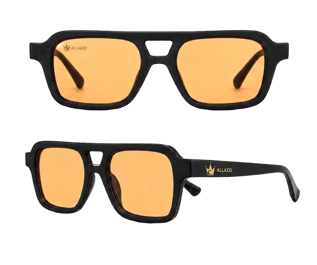 Black sunglasses / polarized lenses