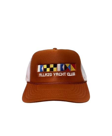 Y/C Boat Flag Foam Trucker Hat